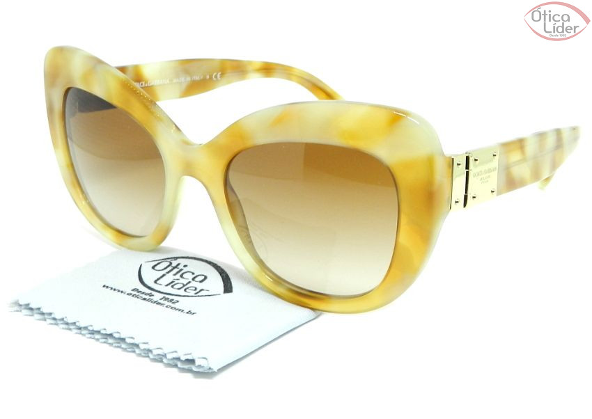 Dolce & Gabbana DG 4308 312113 53 Acetato Bege Mesclado