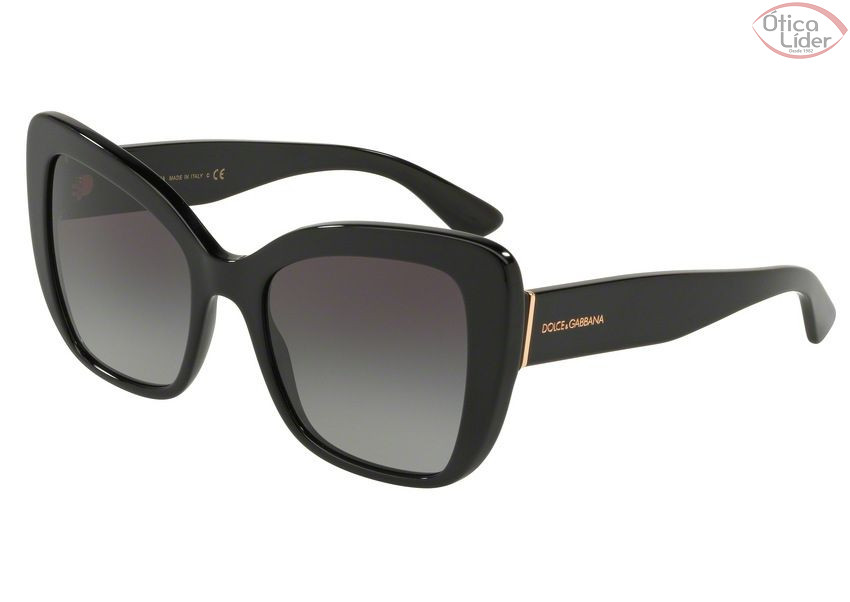 Dolce & Gabbana DG4348 501/8g 54 Acetato Preto