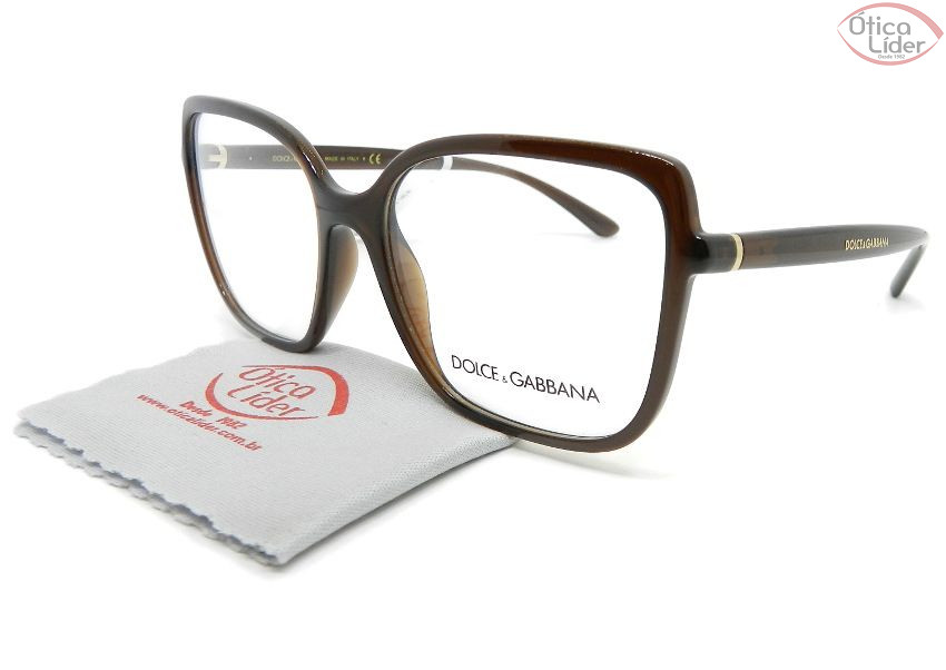 Dolce & Gabbana DG5028 3159 53 Acetato Marrom Transparente