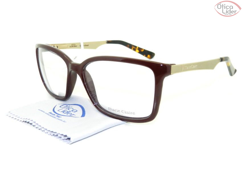 Marie Claire MCR 2018 005 55 Acetato Vinho / Dourado