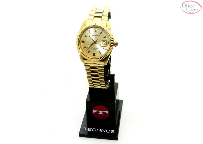 Technos TE 2115 ef/4x Dourado Redondo Classic Riviera