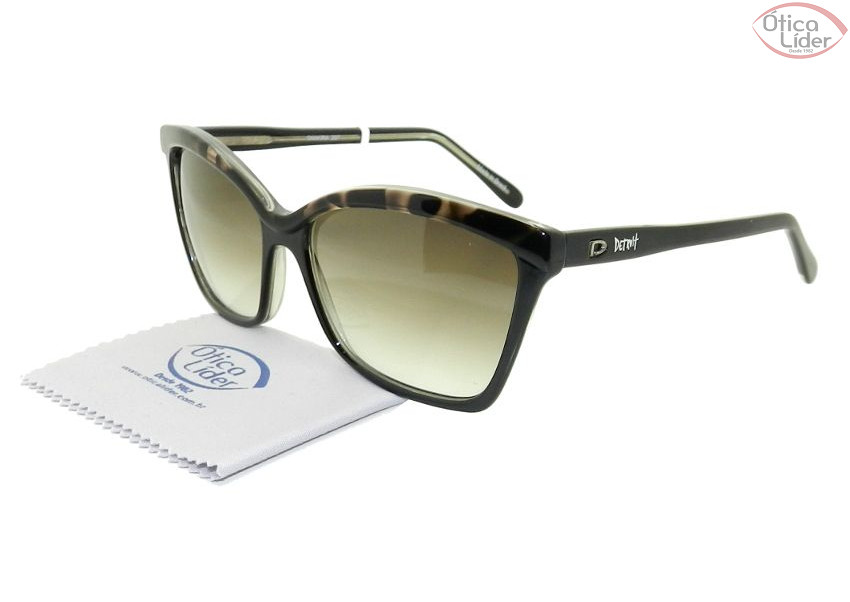 Detroit DT Shakira 297 56 Acetato Preto / Demi