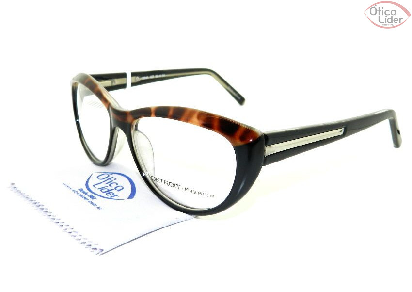 Detroit DT Gina 427 50 Acetato Mesclado / Preto