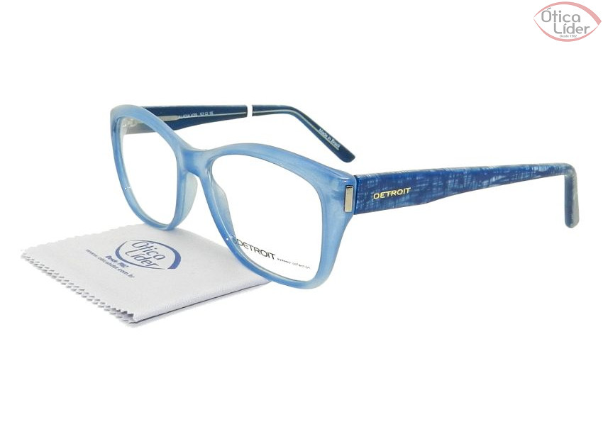 Detroit DT Alicia 429 52 Acetato Azul Claro