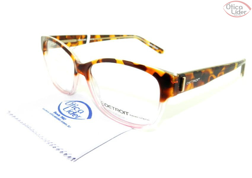 Detroit DT Mila 558 48 Acetato Rosa Transparente / Mesclado