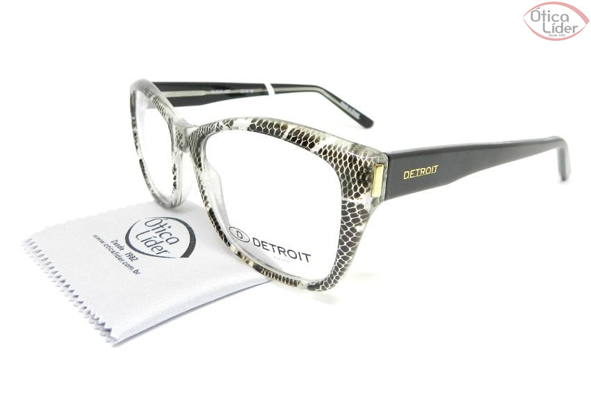 Detroit DT Alicia 487 52 Acetato Demi / Preto