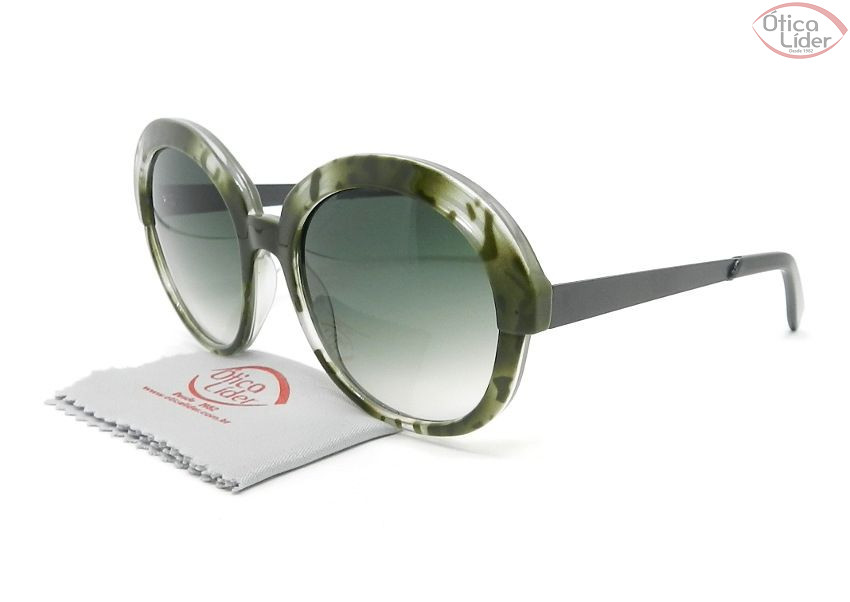 Detroit Atrevida DT465 55 Basic Acetato Verde Militar / Metal Grafite