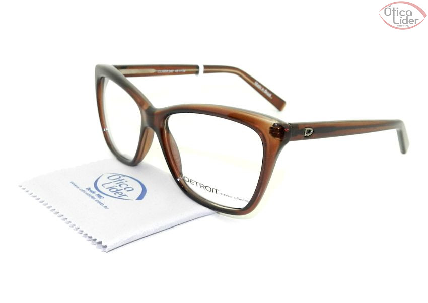 Detroit DT Clara 340 48 Acetato Marrom