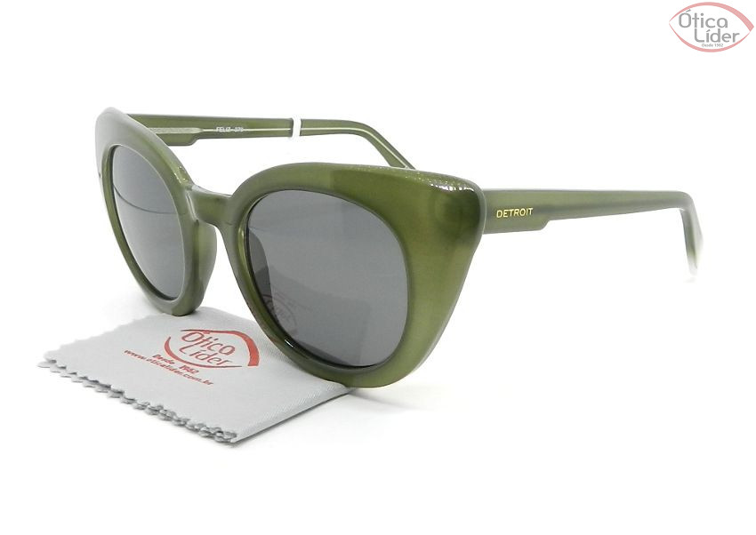 Detroit Feliz DT370 50 Basic Gatinho Acetato Verde Militar