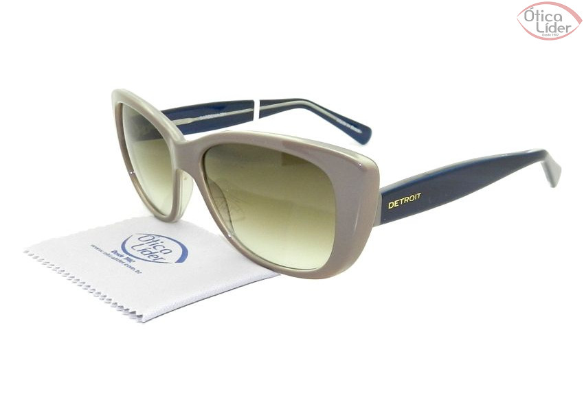 Detroit DT Gardenia 391 55 Acetato Marrom / Azul