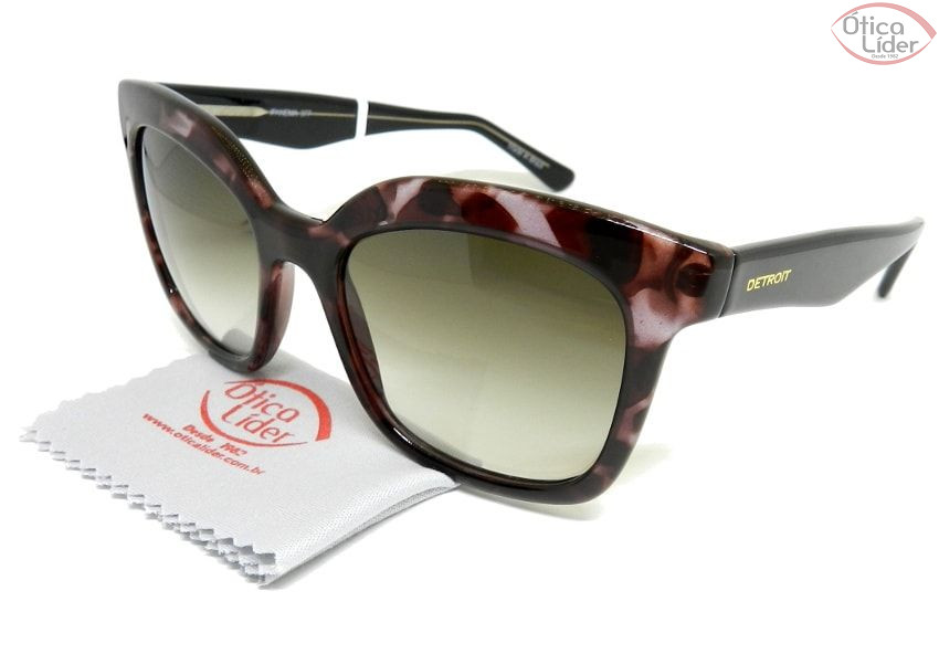 Detroit DT Ipanema 377 52 Acetato Demi / Preto