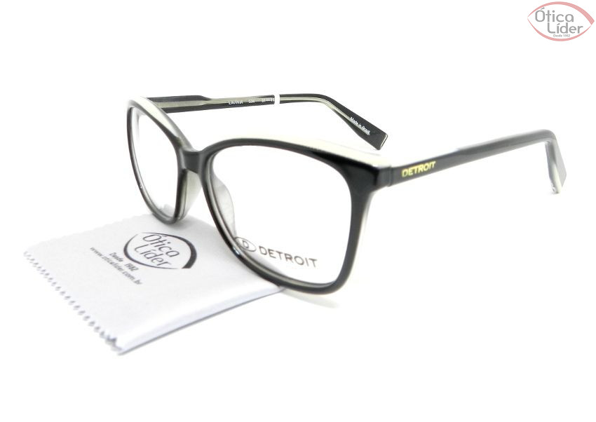 Detroit DT Lavinia 534 51 Acetato Preto / Marfim