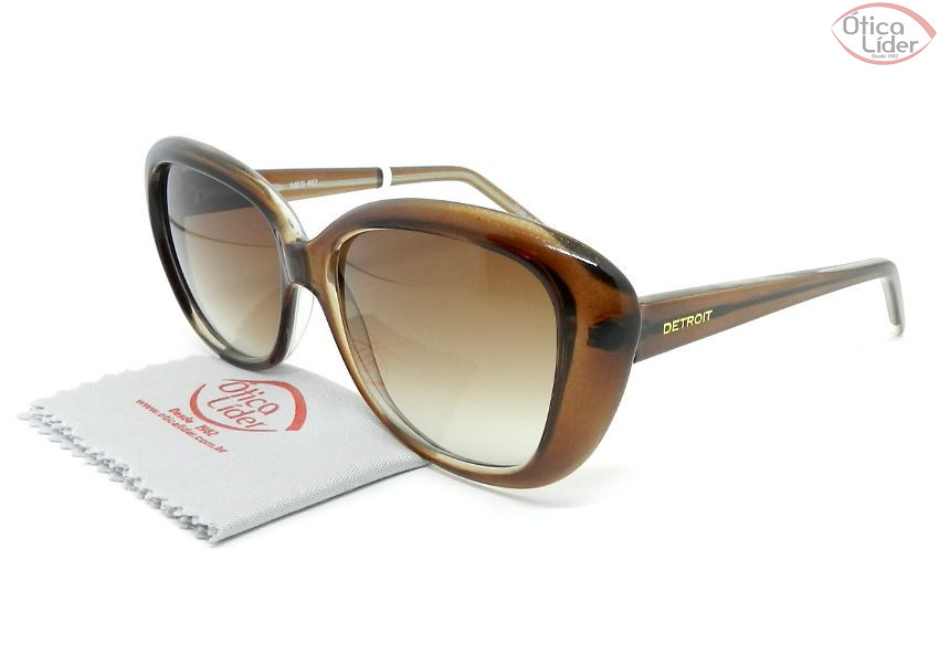 Detroit Meg DT482 57 Basic Acetato Marrom Transparente