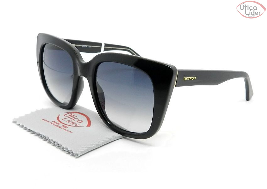 Detroit  Única DT101 50 Basic Acetato Preto