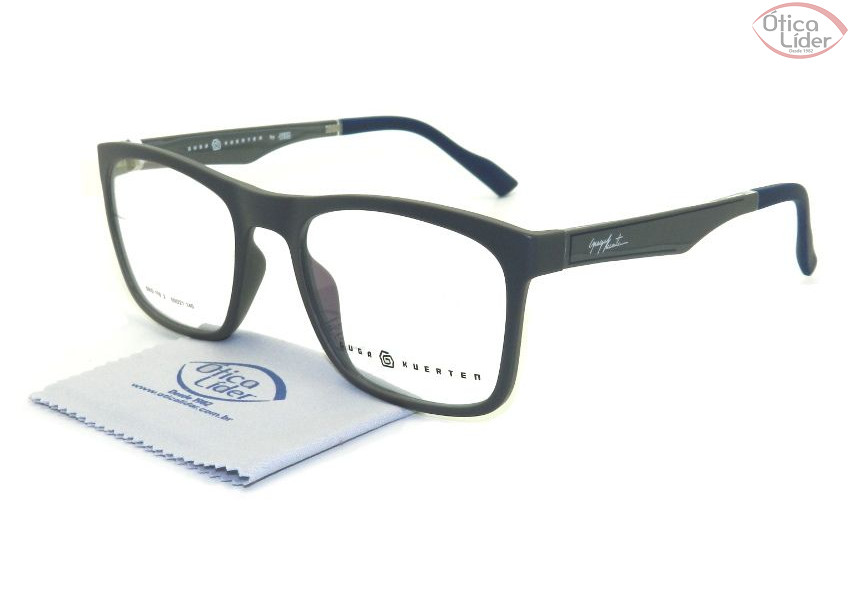 Guga Kuerten GKO 176 2 55 Acetato Cinza / Azul