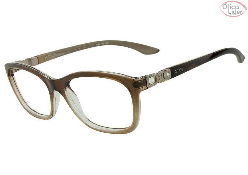 Grazi Massafera GZ3001b d137 54 Acetato Marrom Transparente
