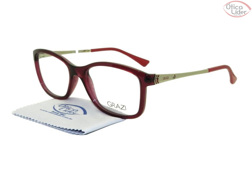 Grazi Massafera GZ3017 52 d833 Acetato Vinho / Prata