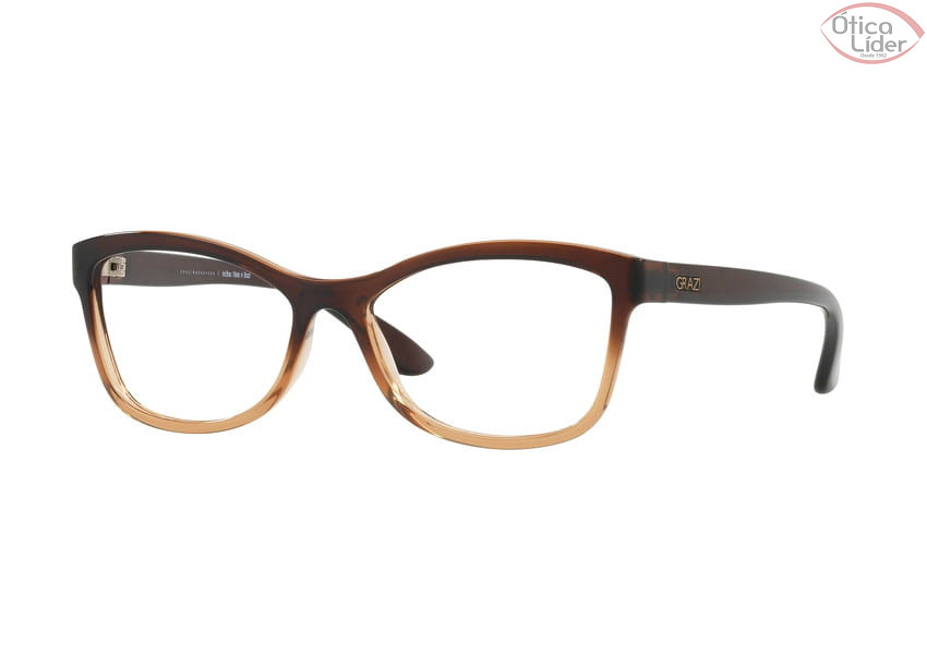 Grazi Massafera GZ3036 f058 52 Acetato Marrom Transparente