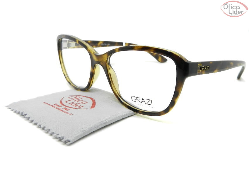 Grazi Massafera GZ3037 f063 54 Acetato Havana Transparente