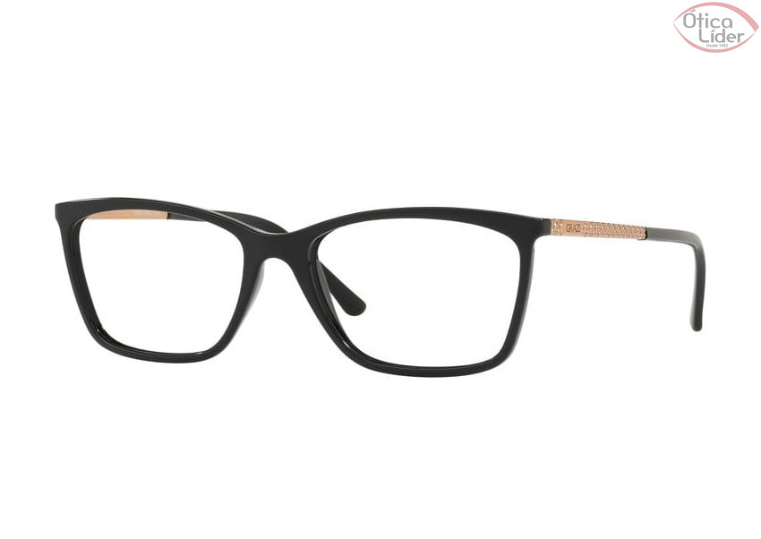 Grazi Massafera GZ3042 f246 54 Acetato Preto / Rosado