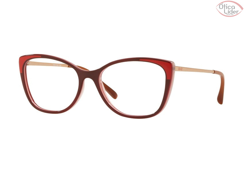 Grazi Massafera GZ3055 f918 53 Acetato Bordô / Cobre