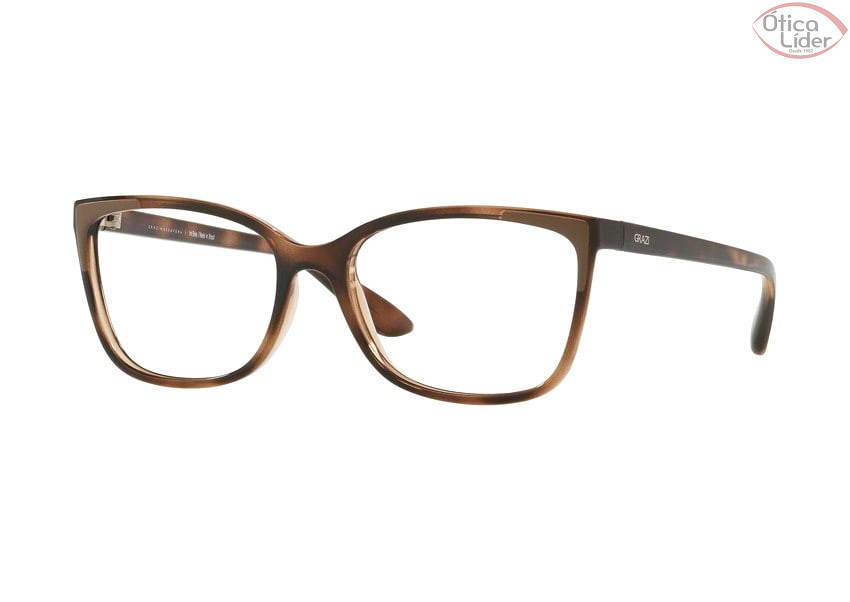 Grazi Massafera GZ3058 g091 53 Acetato Havana Marrom Transparente