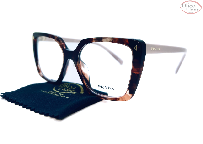 Prada VPR 16Z 07R10151 Acetato Havana / Rose