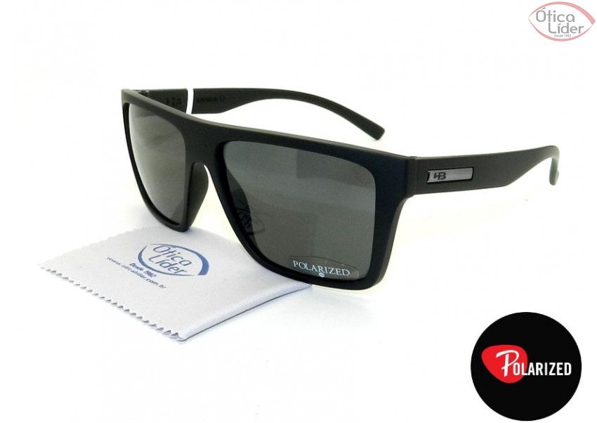 HB 90117 001 54 Floyd Acetato Preto Polarizado