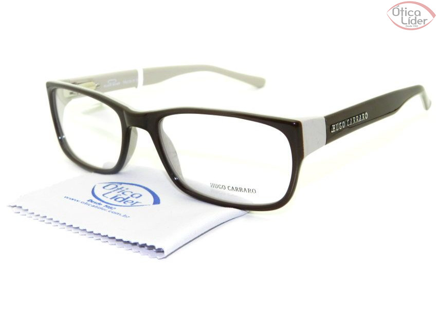 Hugo Carraro HCR 4305 004 54 Acetato Marrom / Cinza