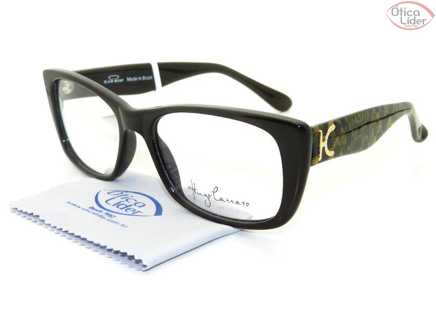 Hugo Carraro HCR 4316 003 53 Acetato Marrom / Cobra