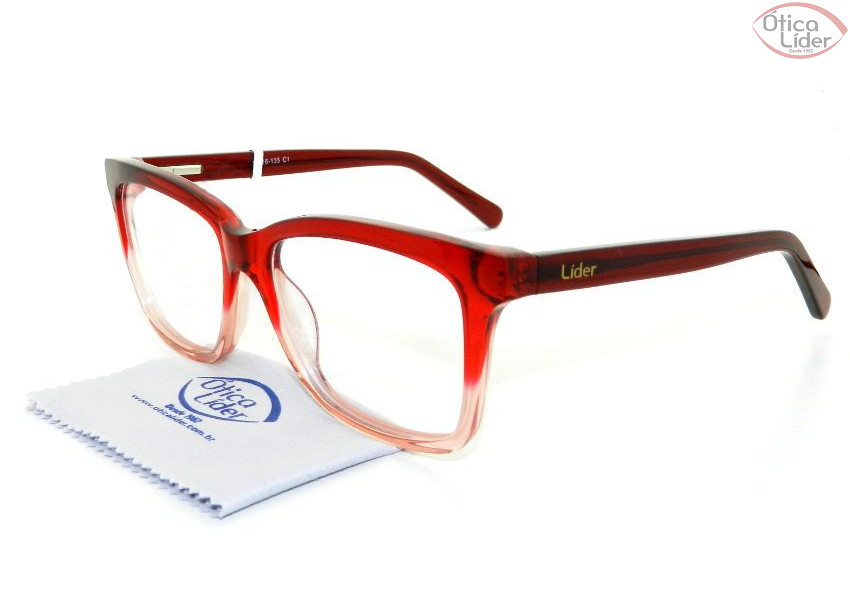Lider LD lb3272 c1 52 Acetato Vermelho