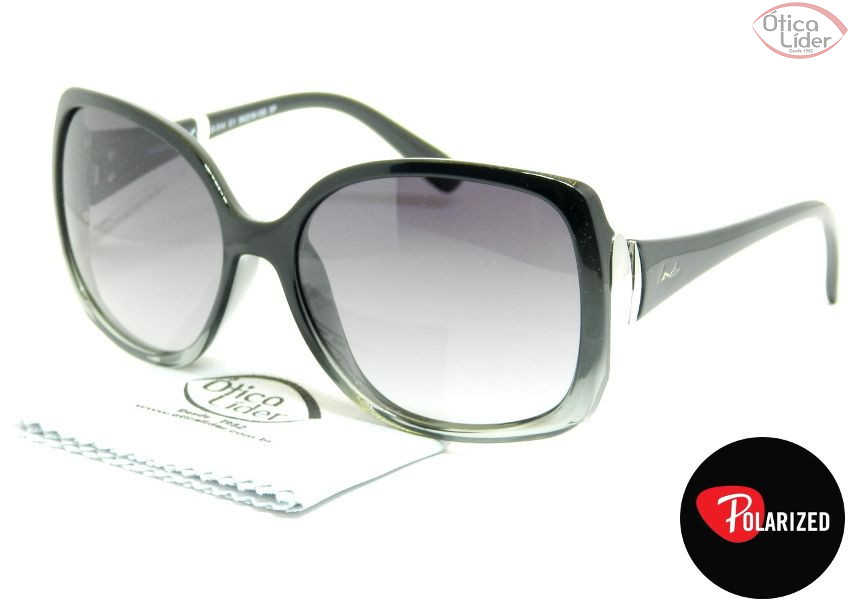 London LO 314 c1 58 Acetato Preto Polarizado