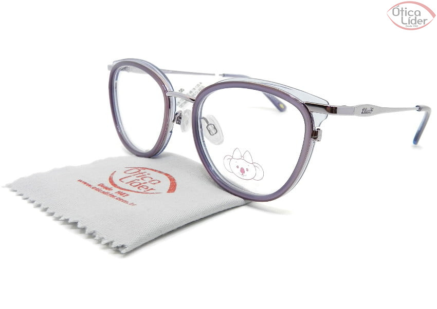 Lilica Ripilica VLR125 c.07 48 Infantil Acetato Lilás / Azul Transparente