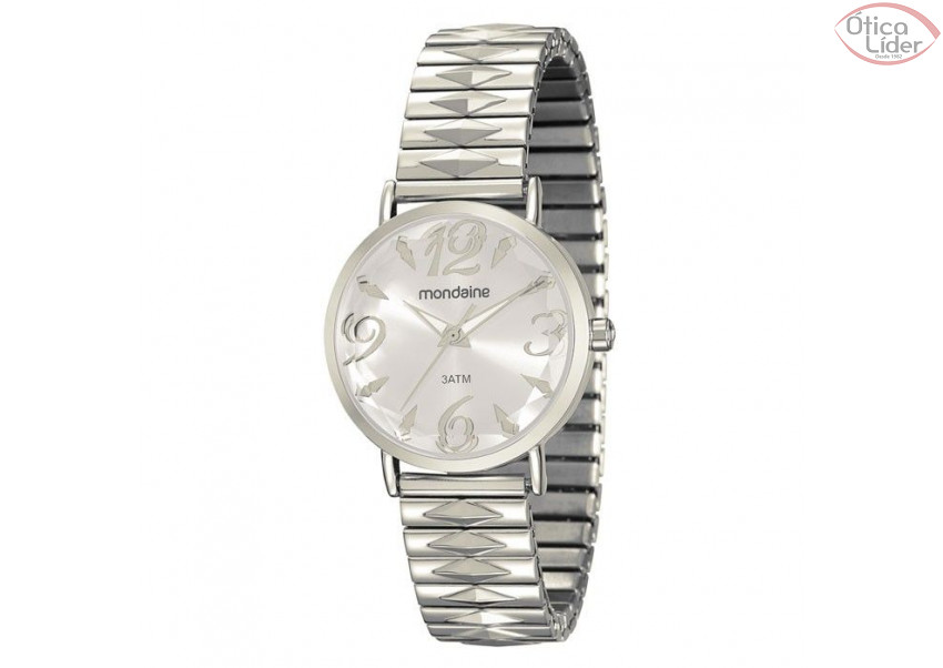 Mondaine MD 83256l0mvne2 Prata Redondo