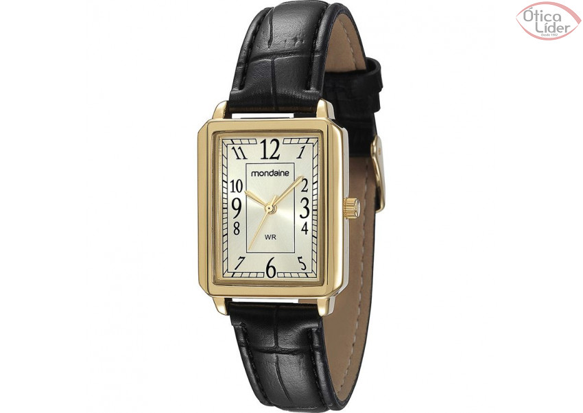 Mondaine MD 83280lpmvdh1 Pulseira Couro Preto