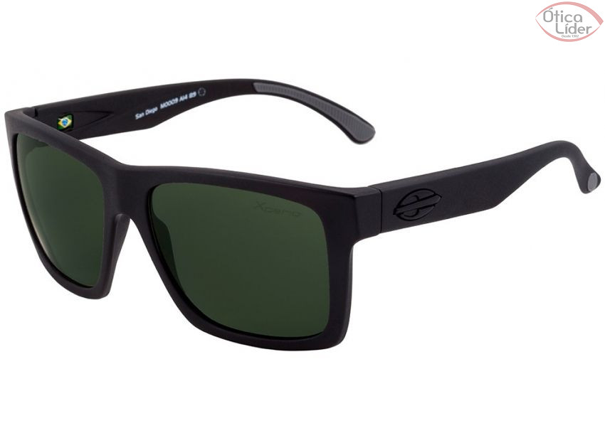Mormaii MO 0009 a14 55 San Diego Acetato Preto Polarizado