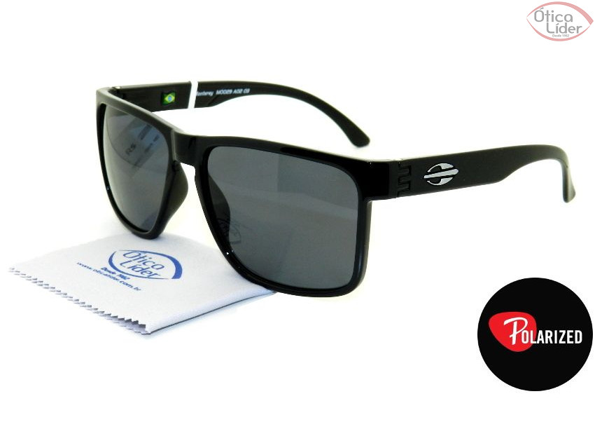 Mormaii MO 0029 a02 53 Monterey Acetato Preto Polarizado