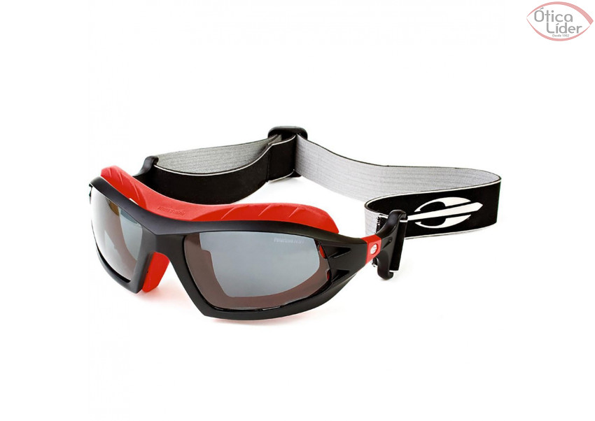 Mormaii MO Floater 25191068 62 Preto c/ Vermelho Polarizado