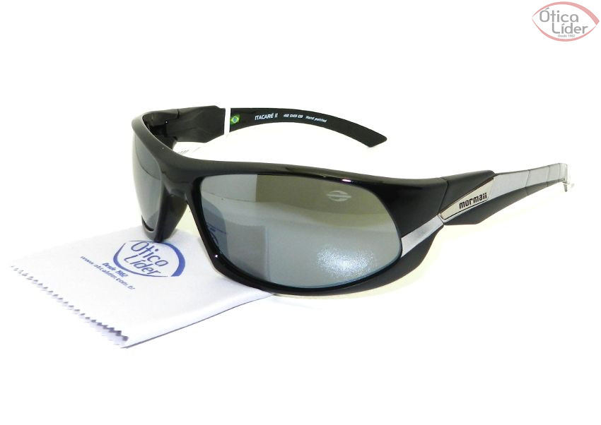 Mormaii MO 412 049/09 63 Itacararé Acetato Preto / Cinza Polarizado