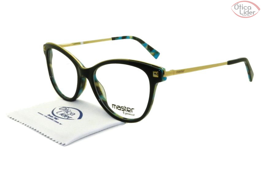 Mastersol MS 163 c7 52 Acetato Preto / Dourado