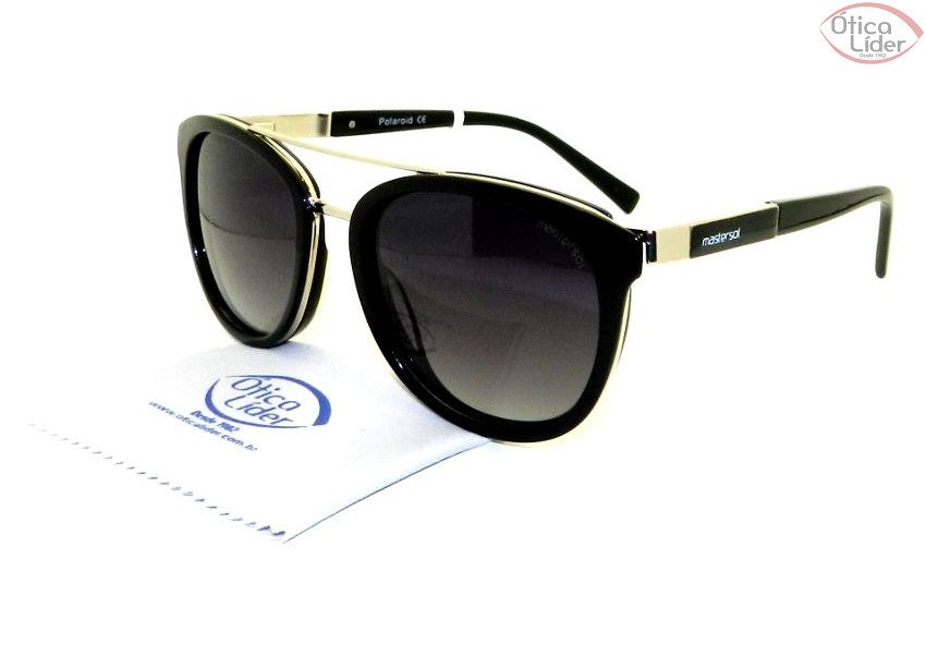 Mastersol MS mmb 2021 c1 53 Acetato Preto / Metal Dourado