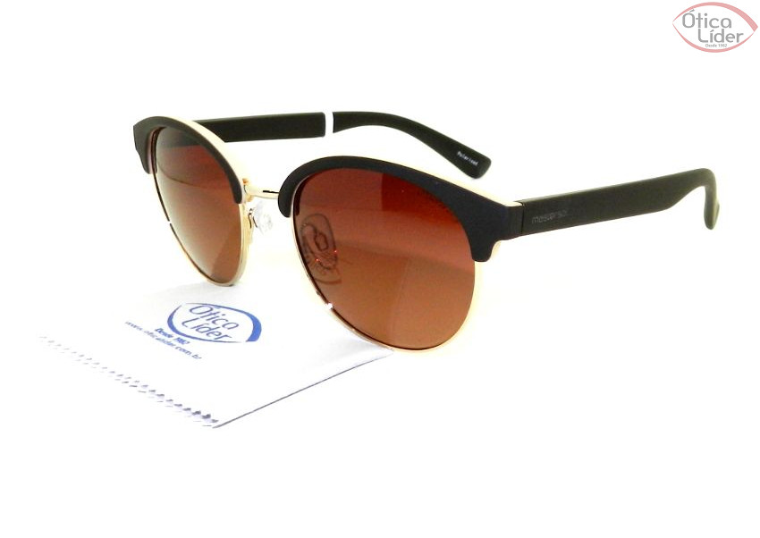 Mastersol MS msp 017109 c1 52 Acetato Marrom / Metal Dourado