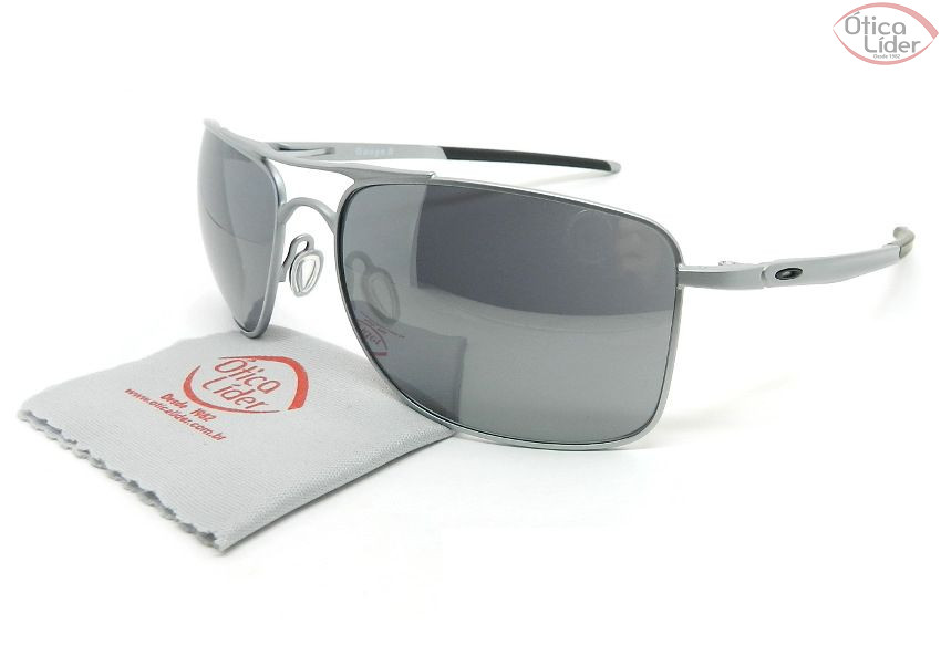 Oakley OO4124 0762 62 Gauge 8 Metal Cinza Semi-Espelhado