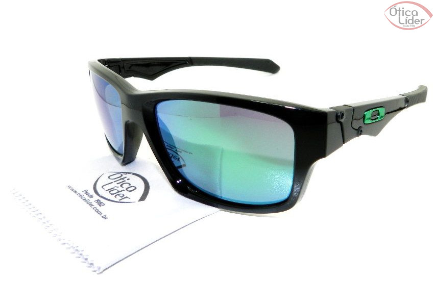 Oakley OO 9135 05 56 Jupiter Acetato Preto Espelhado
