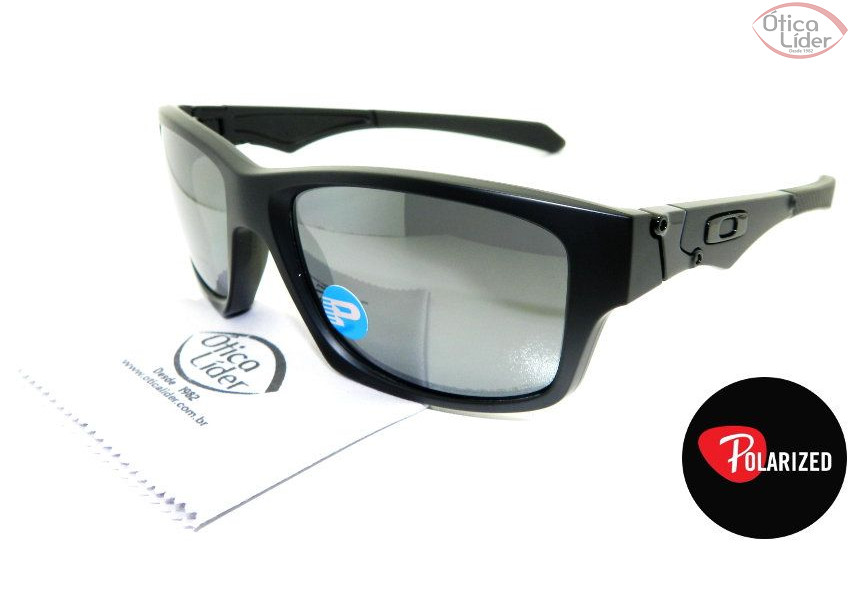 Oakley OO 9135 09 56 Jupiter Acetato Preto Polarizado