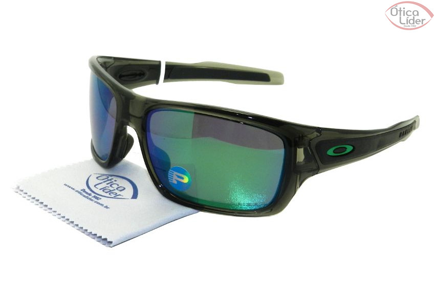 Oakley OO 9263 09 65 Turbine Acetato Cinza Espelhado