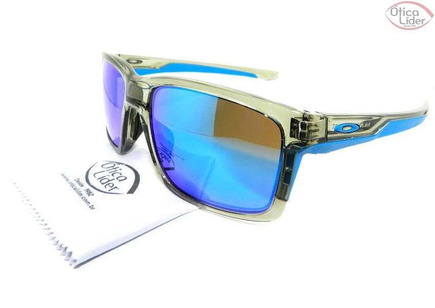 Oakley OO9264/03 57 Mainlink Acetato Transparente / Azul Espelhado