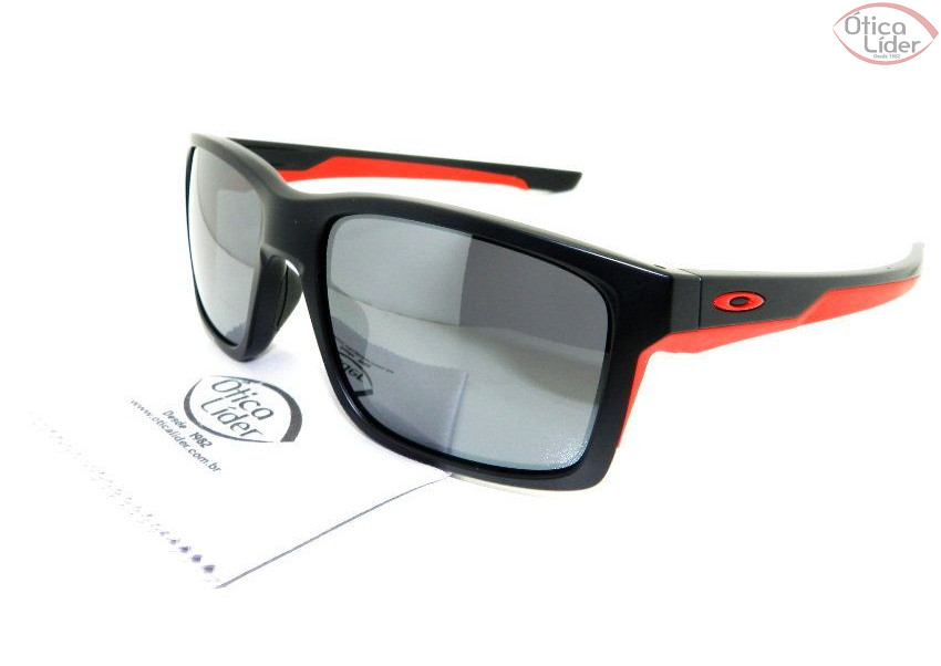 Oakley OO 9264/12 57 Mainlink Acetato Preto / Vermelho