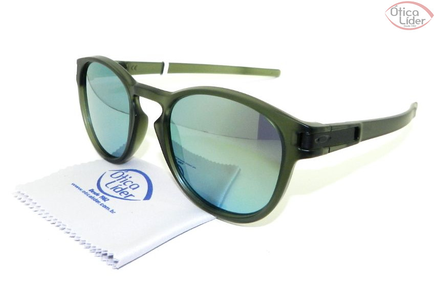 Oakley OO 9265/05 53 Latch Acetato Cinza Transparente Espelhado