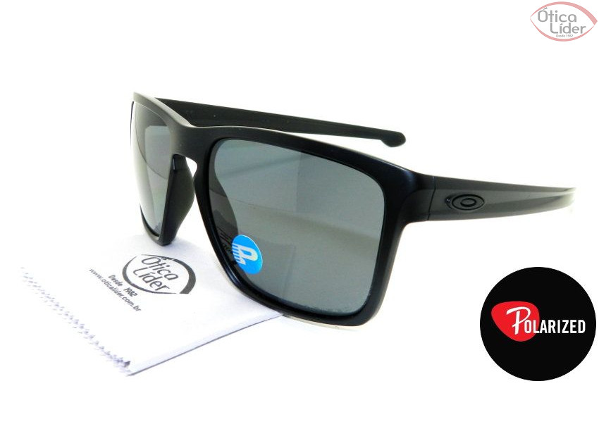 Oakley OO 9341/01 57 Sliver Acetato Preto Polarizado